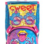 Zaino Estensibile Big Facce Da Sj 28 Lt Blu Sdoppiabile Scuola Tempo Libero 0 4