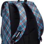 Zaino Estensibile Invicta Tartan Blu Scuola Tempo Libero 0 3