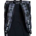 Zaino Estensibile Seven Check Grigio Scuola Elementari E Medie 0 3