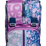Zaino Estensibile Seven Fluffy Roses Rosa Scuola Elementari E Medie 0 1