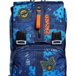 Zaino Estensibile Seven Fly Stars Blu Scuola Elementari E Medie 0 0