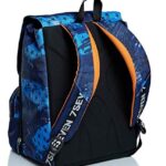 Zaino Estensibile Seven Fly Stars Blu Scuola Elementari E Medie 0 4