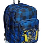 Zaino Extra Fit Seven Check Blu Scuola E Tempo Libero 0 0