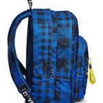 Zaino Extra Fit Seven Check Blu Scuola E Tempo Libero 0 1