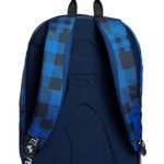 Zaino Extra Fit Seven Check Blu Scuola E Tempo Libero 0 2