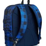 Zaino Extra Fit Seven Check Blu Scuola E Tempo Libero 0 3