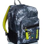 Zaino Extra Fit Seven Fly Stars Grigio Scuola E Tempo Libero 0 0