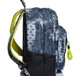 Zaino Extra Fit Seven Fly Stars Grigio Scuola E Tempo Libero 0 1