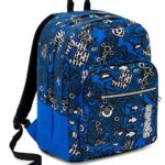 Zaino Extra Fit Seven Noongar 31 Lt Blu Doppio Scomparto Scuola Tempo Libero 41 Cm 0
