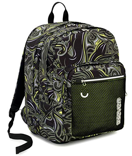 Zaino Extra Fit Seven Widy Boy 31 Lt Verde Doppio Scomparto 41 Cm 0