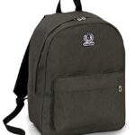 Zaino Invicta Benin S Eco Material Verde 25 Lt Tasca Porta Laptop Fino 13 Scuola Tempo Libero 0