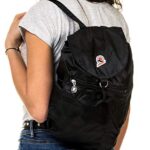 Zaino Invicta Minisac Glossy Nero 8 Lt Richiudibile Viaggio Tempo Libero 0 3