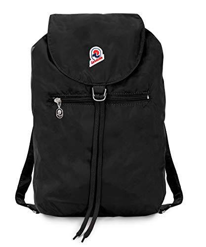 Zaino Invicta Minisac Glossy Nero 8 Lt Richiudibile Viaggio Tempo Libero 0