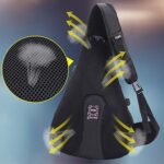 Zaino Monospalla Uomo Donna Zaino Spalla Sportiva Impermeabile Grande Capacita 14 Computer Portatile Sling Bag Borsa A Spalla Per Viaggio Ciclismo Sport 0 1