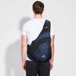 Zaino Monospalla Uomo Donna Zaino Spalla Sportiva Impermeabile Grande Capacita 14 Computer Portatile Sling Bag Borsa A Spalla Per Viaggio Ciclismo Sport 0 4