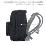 Zaino Seven The Double Pro Xxl Nero 30 Lt Schienale Compatibile Con Cover E Reversibile 0 0