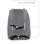 Zaino Seven The Double Pro Xxl Nero 30 Lt Schienale Compatibile Con Cover E Reversibile 0 2