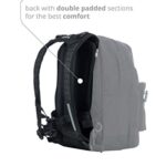 Zaino Seven The Double Pro Xxl Nero 30 Lt Schienale Compatibile Con Cover E Reversibile 0 4