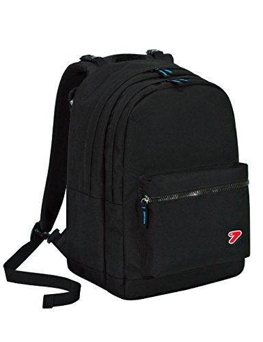 Zaino Seven The Double Pro Xxl Nero 30 Lt Schienale Compatibile Con Cover E Reversibile 0