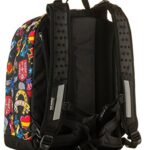 Zaino Seven The Double Pro Xxl Plomb Multicolore 30 Lt Schienale Compatibile Con Cover E Reversibile 0 3