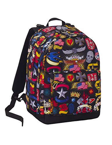 Zaino Seven The Double Pro Xxl Plomb Multicolore 30 Lt Schienale Compatibile Con Cover E Reversibile 0