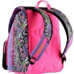 Zaino Scuola Estensibile Seven Butterfly Nero Lilla 28 Lt Elementari E Medie 0 2
