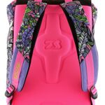 Zaino Scuola Estensibile Seven Butterfly Nero Lilla 28 Lt Elementari E Medie 0 3
