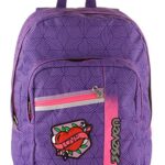 Zaino Scuola Outsize Seven Rebel Girl Viola 33 Lt Power Bank Integrato 0 1