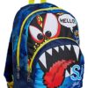 Zaino Small Sj Gang Facce Da Sj Blu Scuola Materna E Tempo Libero 0