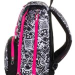 Zaino Triplicabile Seven Blackwhite 31 Lt Rosa Estensibile Scuola 0 4