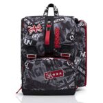 Zaino Triplicabile Seven Keep Flag Nero Scuola Elementari E Medie 0 0