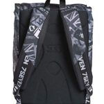 Zaino Triplicabile Seven Keep Flag Nero Scuola Elementari E Medie 0 3