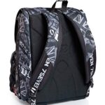 Zaino Triplicabile Seven Keep Flag Nero Scuola Elementari E Medie 0 4