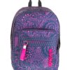 Zaino Scuola Outsize Seven Mandala Viola 33 Lt Supporto Usb 0