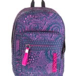 Zaino Scuola Outsize Seven Mandala Viola 33 Lt Supporto Usb 0