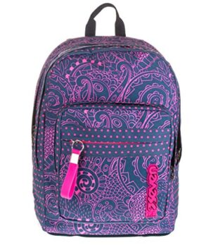 Zaino Scuola Outsize Seven Mandala Viola 33 Lt Supporto Usb 0