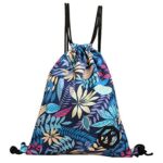 Isuperb Sacca Coulisse In Tela Sacche Sportive Sacca Da Ginnastica Sacche Scarpe Da Viaggio Drawstring Bag Per Donna E Ragazza 34 X 41 Cm 0
