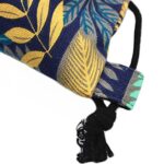 Isuperb Sacca Coulisse In Tela Sacche Sportive Sacca Da Ginnastica Sacche Scarpe Da Viaggio Drawstring Bag Per Donna E Ragazza 34 X 41 Cm 0 4