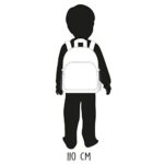 Bing Zaino Per Bambini Motivo Coniglio Nero Blu 0 2