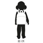 Bing Zaino Per Bambini Motivo Coniglio Nero Blu 0 3