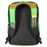 Jinx Minecraft Backpack Valigia Per Bambini 44 Centimeters Verde Green 0 1