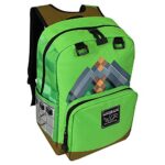 Jinx Minecraft Backpack Valigia Per Bambini 44 Centimeters Verde Green 0