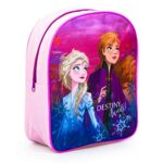 Zainetto Zaino Scuola Elementare Asilo Medie Bambina Ragazze Disney Frozen 2 Elsa Anna Destiny Awaits Multicolor 30 X 26 X 10 Cm 0