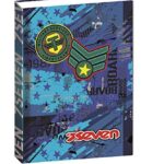 Diaro Seven 12 Mesi Standard Fly Stars Blu 0