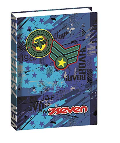 Diaro Seven 12 Mesi Standard Fly Stars Blu 0