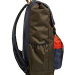 Invicta Zaino Chat Colorblock Vede Militare Blu Arancione Per Laptop 156 Studio Lavoro E Tempo Lavoro 0 1