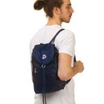 Zaino Invicta Minisac Glossy Blu 8 Lt Richiudibile Viaggio Tempo Libero 0 2