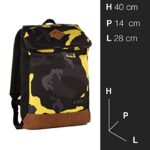 Zaino Invicta Utility Pack Camouflage Giallo 20 Lt Porta Laptop 11 Tempo Libero Office 0 0