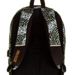 Zaino Scuola Advanced Seven Totem Verde Militare 30 Lt Supporto Usb Inserti Rifrangenti 0 3