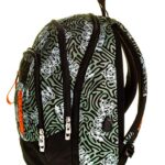 Zaino Scuola Advanced Seven Totem Verde Militare 30 Lt Supporto Usb Inserti Rifrangenti 0 4